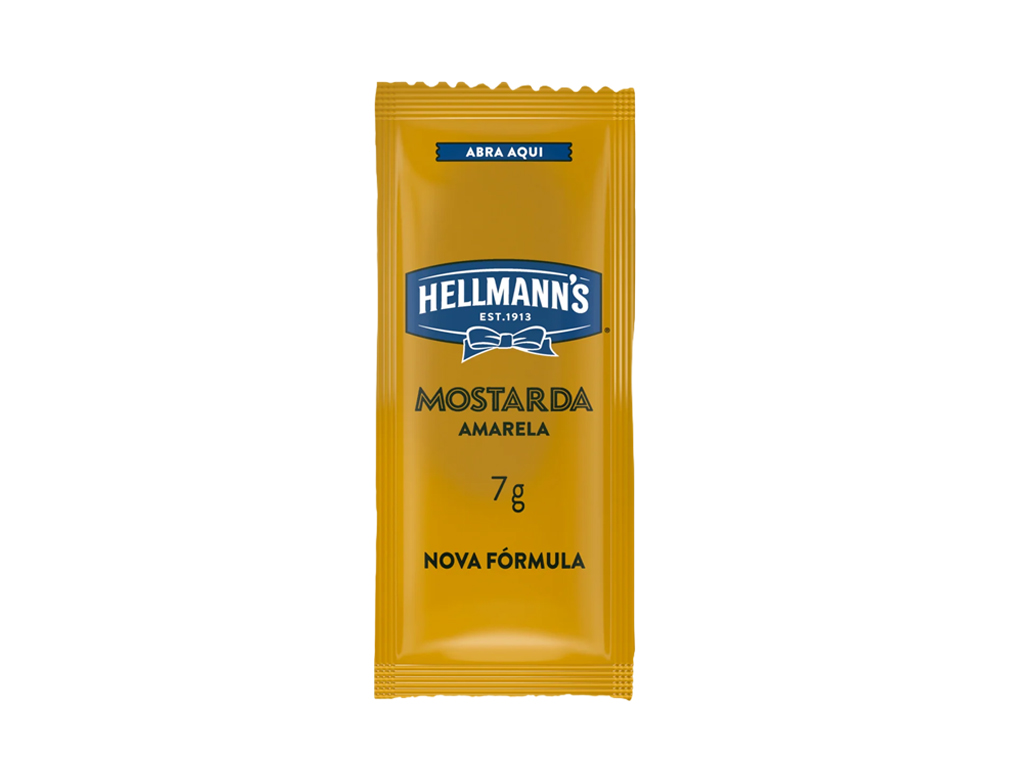 MOSTARDA SACHÊ HELLMANN´S 7 G (CX 168 UN)